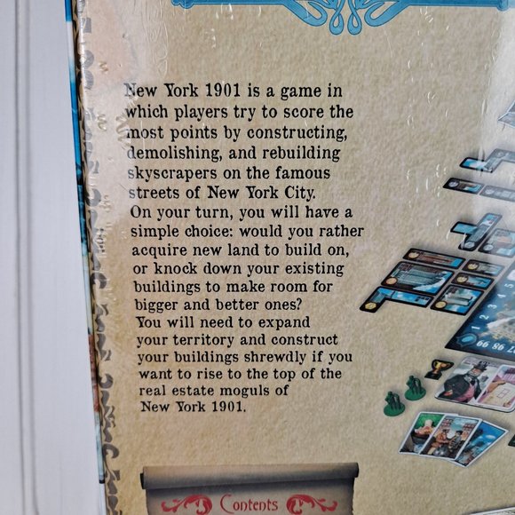 New York 1901 Board Game NIB - Picture 4 of 6